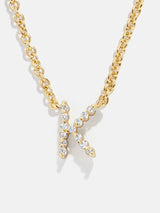 BaubleBar K - 
    Initial pendant necklace
  
