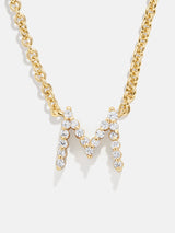 BaubleBar M - 
    Initial pendant necklace
  
