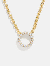 BaubleBar O - 
    Initial pendant necklace
  
