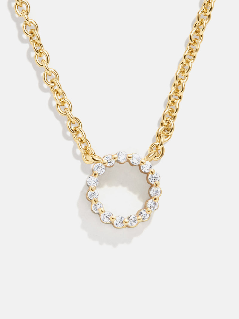 BaubleBar O - 
    Initial pendant necklace
  
