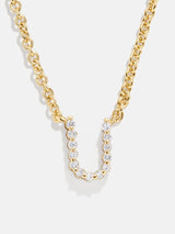 BaubleBar U - 
    Initial pendant necklace
  
