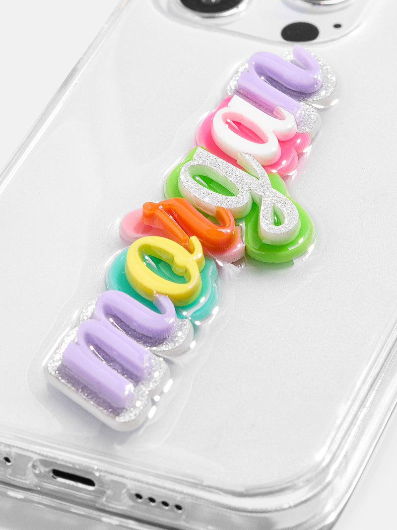 BaubleBar Color Me Happy Custom iPhone Case - Clear/Multi BaubleBar Color Me Happy Custom iPhone Case - Clear/Multi