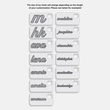 Color Me Happy Custom iPhone Case - Clear/Multi