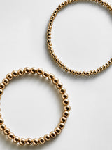 BaubleBar  - 
    Gold beaded stretch bracelet 
  
