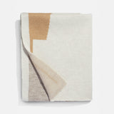 Initial Here Custom Blanket - Gray/Camel