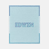 Baby Steps Kids' Custom Blanket - Light Blue/Navy