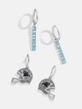 BaubleBar Carolina Panthers Earring Set - Caroline Panthers - 
    NFL huggie earrings & studs
  
