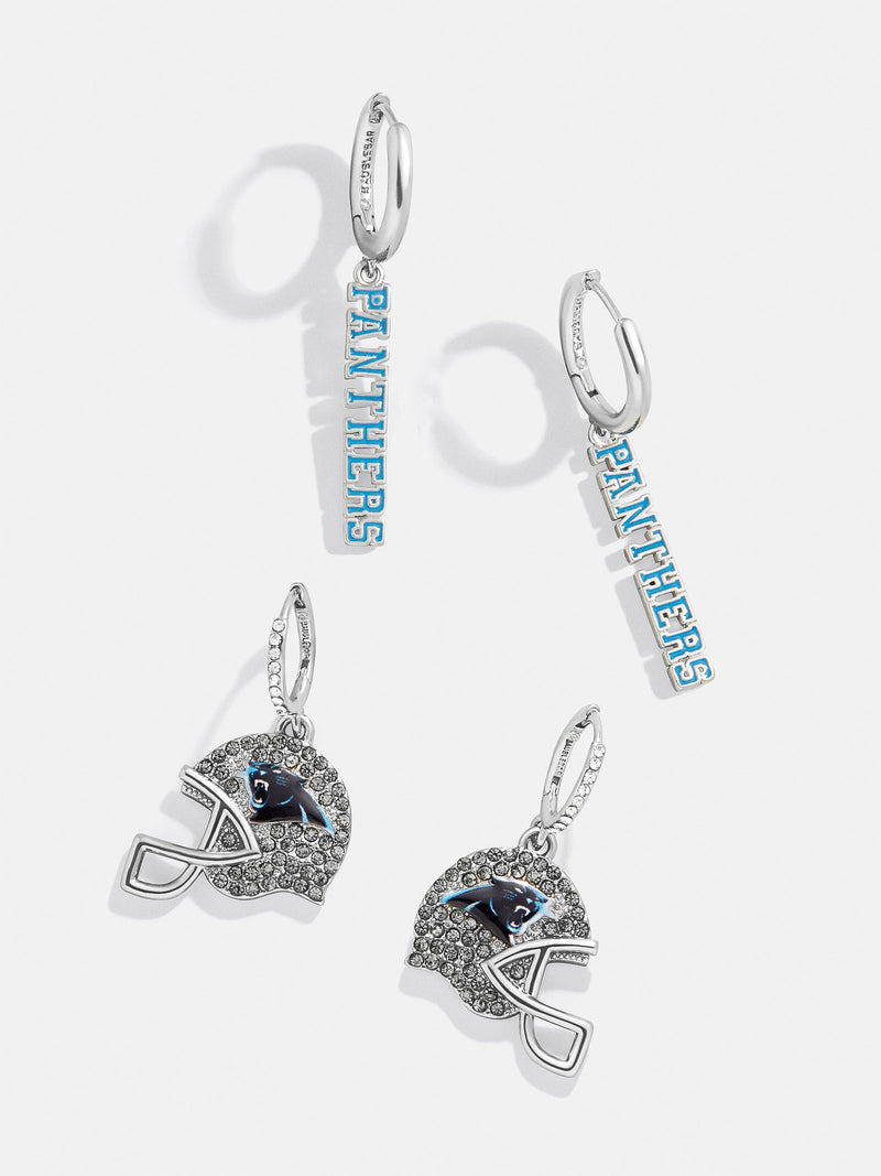 BaubleBar Carolina Panthers Earring Set - Caroline Panthers - 
    NFL huggie earrings & studs
  
