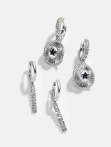 BaubleBar Dallas Cowboys NFL Earring Set - Dallas Cowboys - 
    NFL huggie earrings & studs
  
