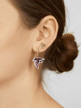 BaubleBar Atlanta Falcons Earring Set - NFL huggie earrings & studs