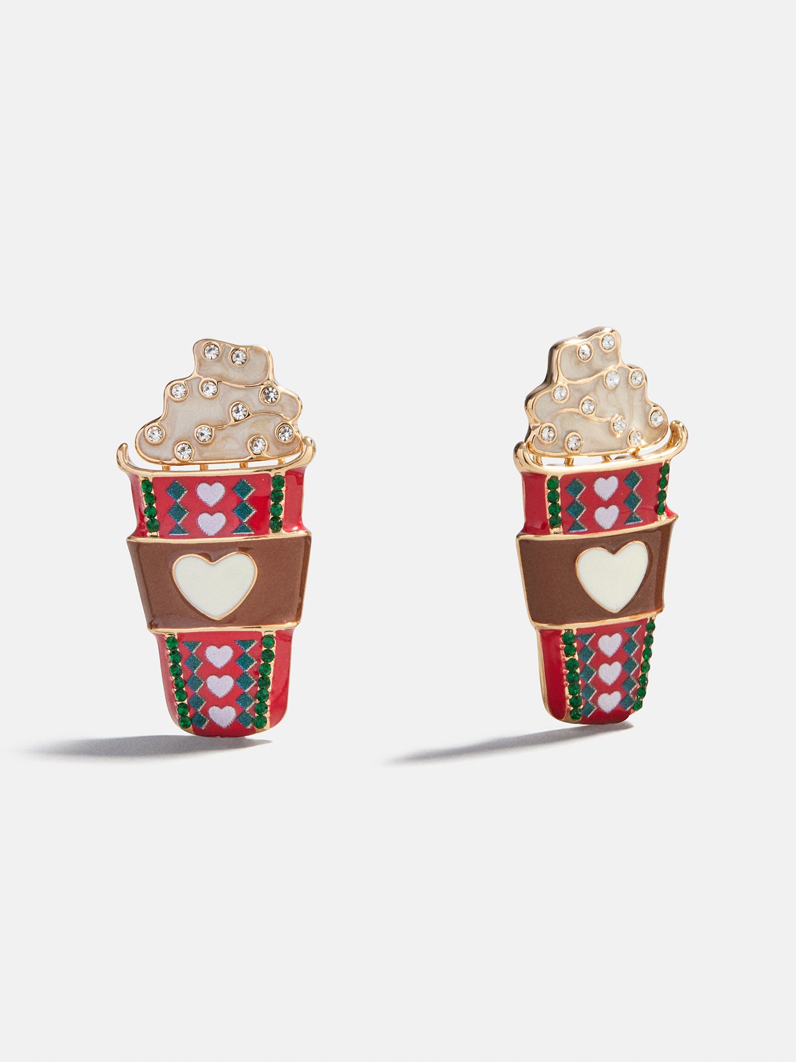 Merry Mocha Statement Stud Earrings - Merry Mocha