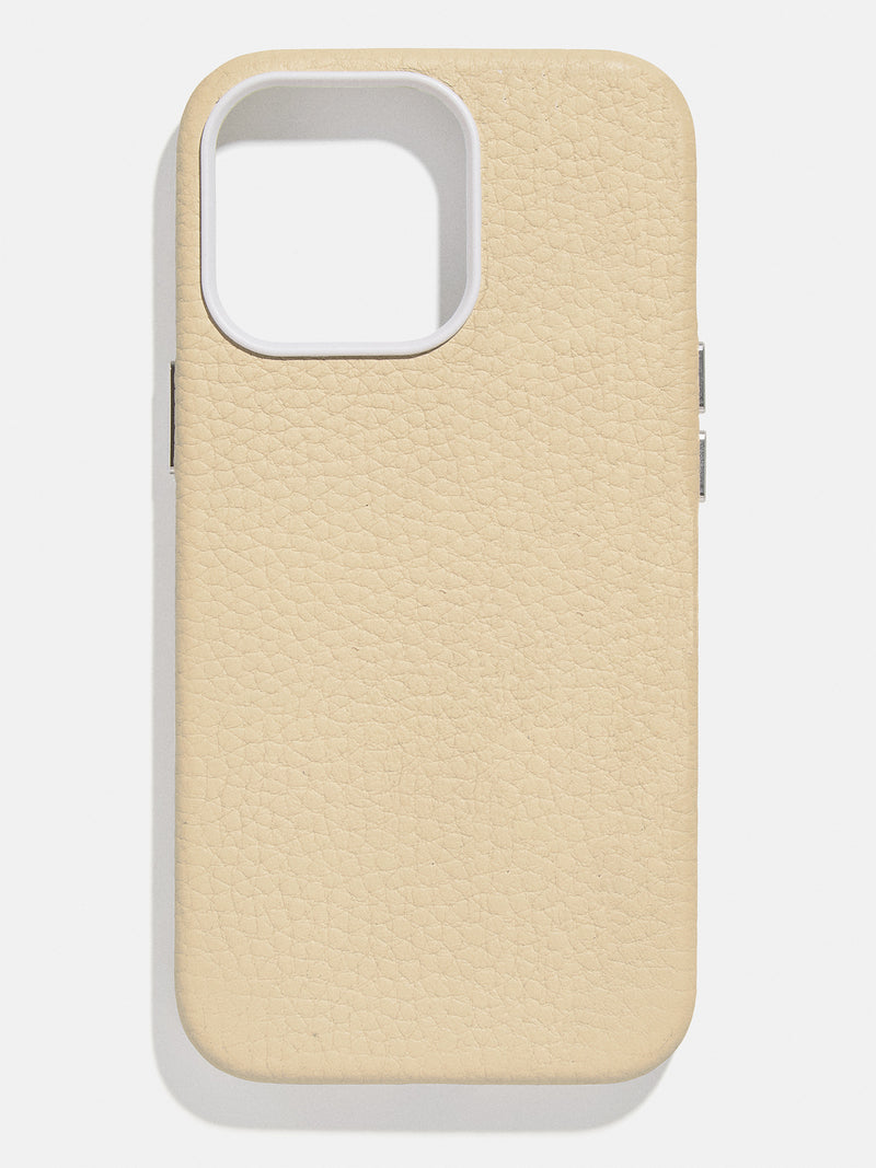 BaubleBar Leather Phone Case - Tan - Get an extra 20% off sale styles. Discount applied in cart 