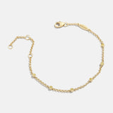 Yasmine 18K Gold Birthstone Bracelet - Topaz