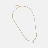 Victoria 18K Gold Necklace - Gold/Pavé