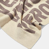 Ombre Name Custom Blanket - Beige/Brown