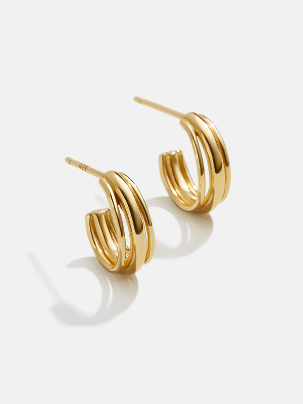 Morgan 18K Gold Earrings