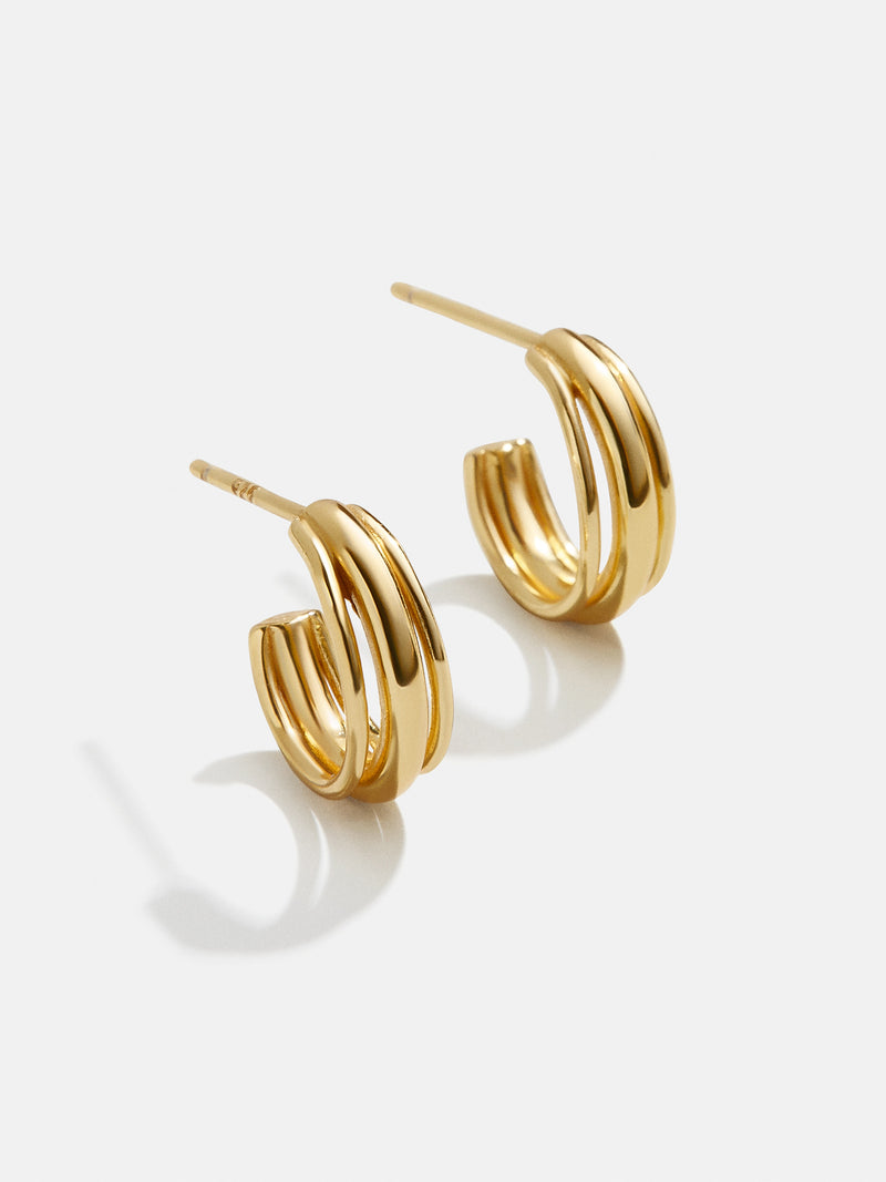 BaubleBar Morgan 18K Gold Earrings - Gold - Get Gifting: Enjoy 20% Off​