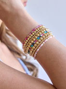 Gold Pisa Bracelet - 4mm