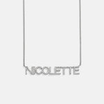 variant:Sterling Silver. Pavé Cubic Zirconia Stones