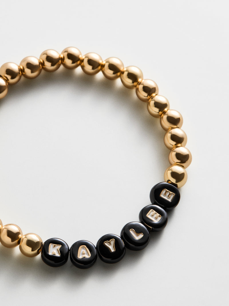 Custom Pisa Bracelet - Gold/Black