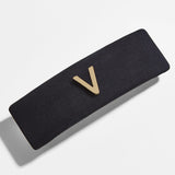 Initial Hair Barrette