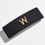 Initial Hair Barrette