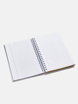 BaubleBar Custom Notebook - Tan/Pink - Custom, vegan leather notebook