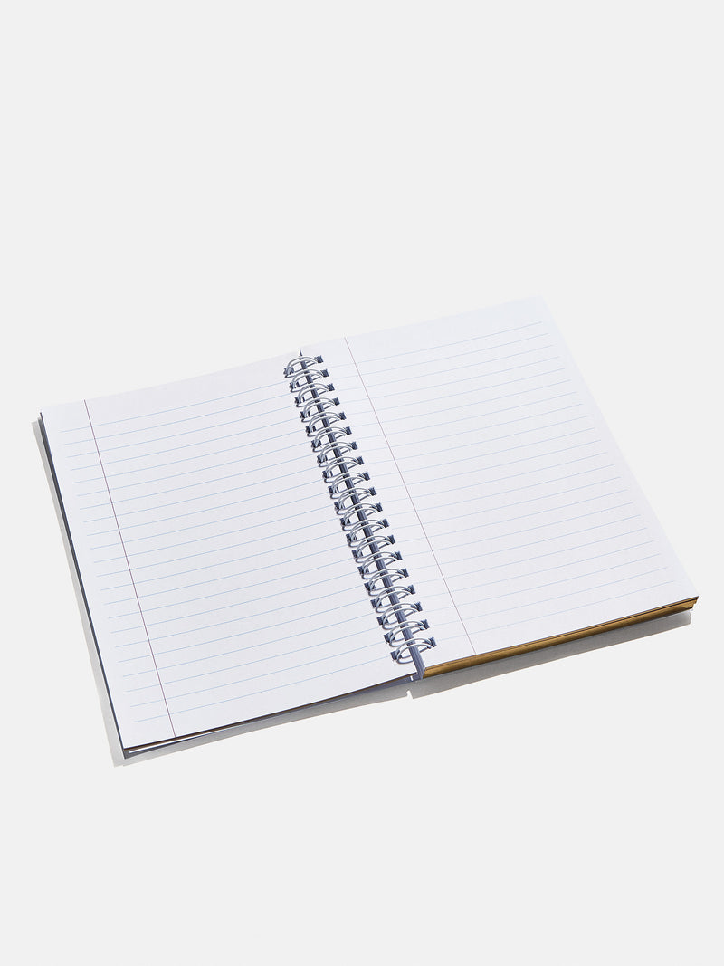 BaubleBar Custom Notebook - Cobalt/Light Blue - Enjoy 20% off custom gifts
