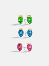 BaubleBar Merry and Bright Earring Set - Multi - 
    Christmas earring set
  
