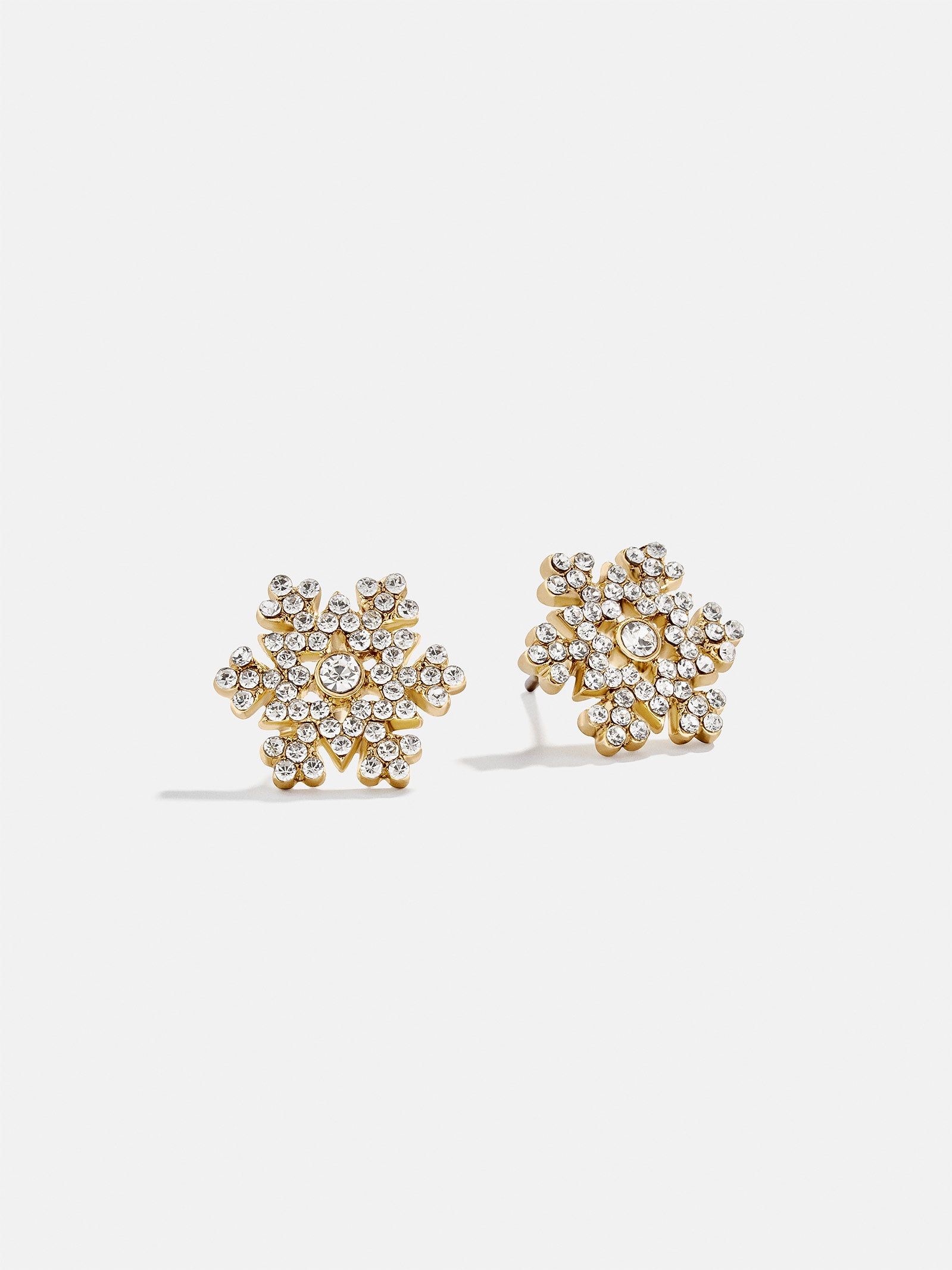 Snow Much Fun Stud Earrings - Snowflake