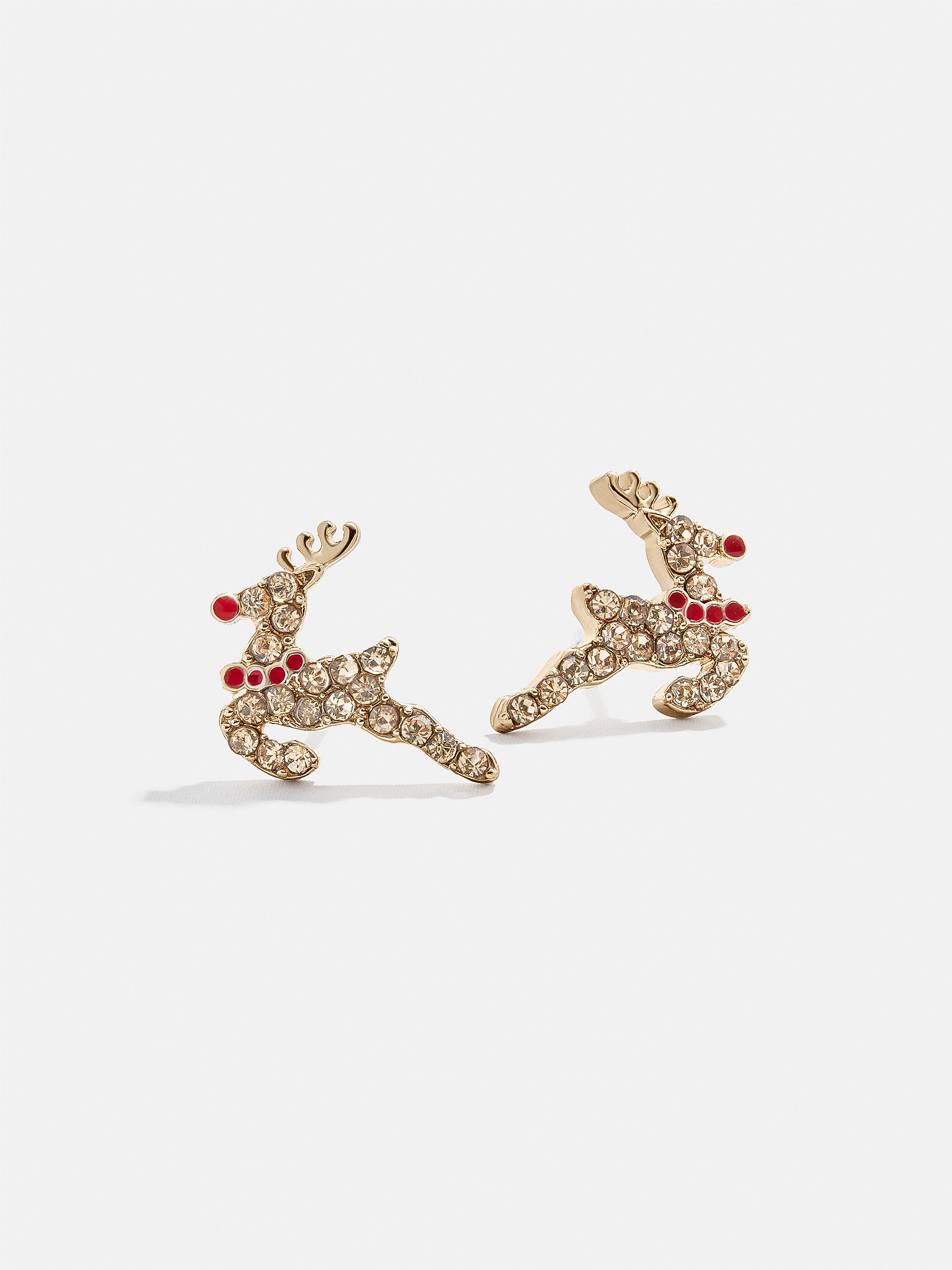 Rudolph Reindeer Stud Earrings - Reindeer