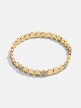 BaubleBar Rivera Stretch Bracelet - Gold/Pavé - 
    Gold stacking bracelet 
  

