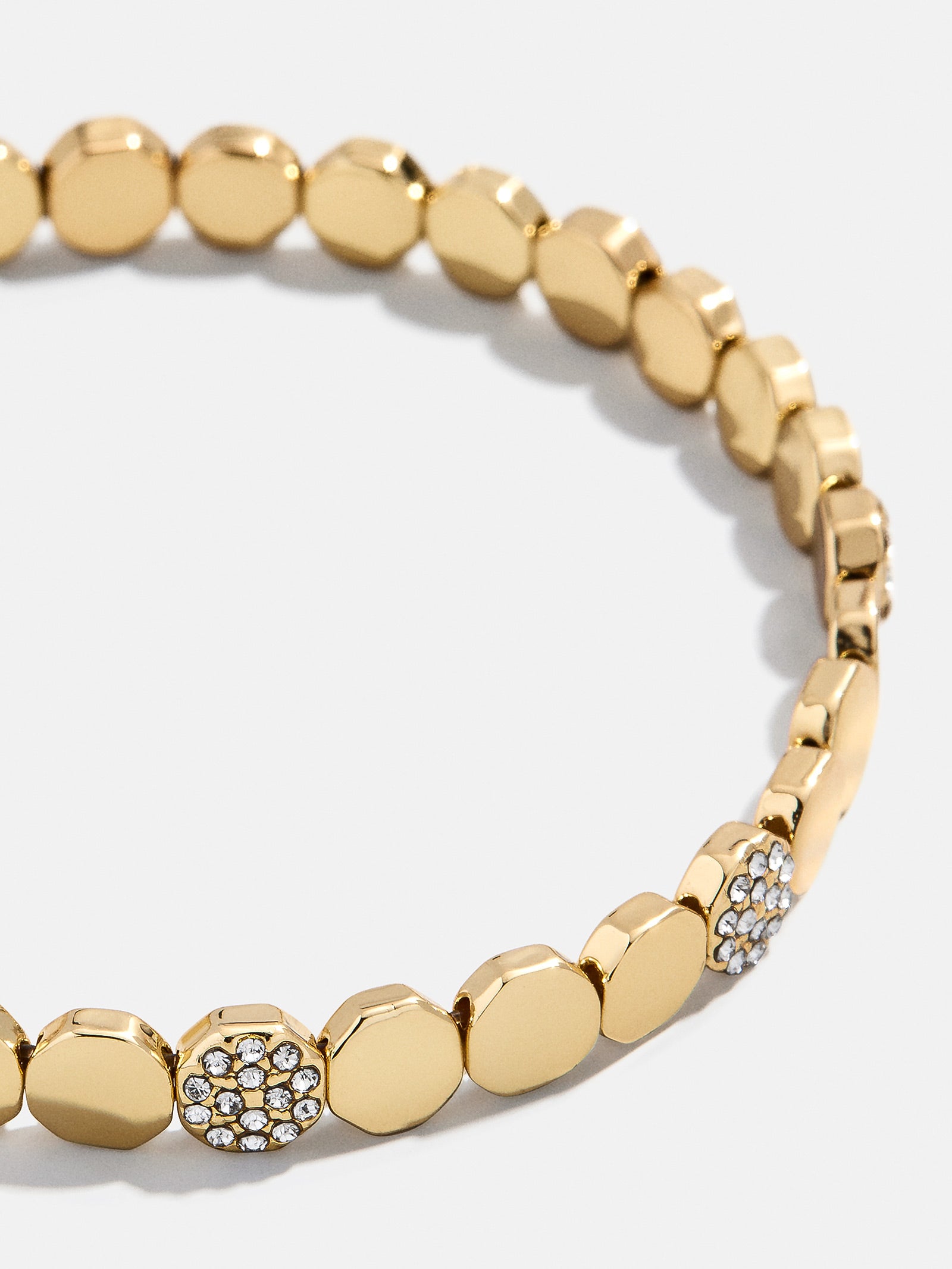 Rivera Stretch Bracelet - Gold/Pavé