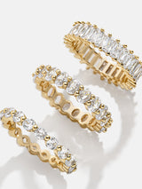 BaubleBar Mini Alidia Cubic Zirconia Ring - Alidia Baguette - 
    Enjoy an extra 20% off sale - This Week Only
  
