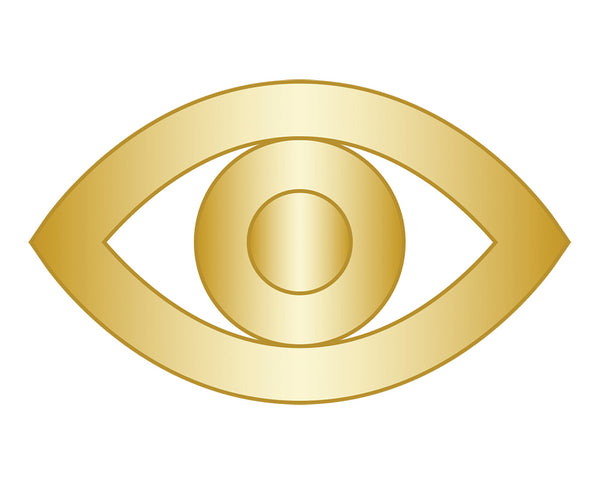 Evil Eye Icon - Gold