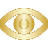Mini Evil Eye Icon - Gold