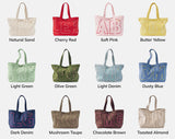 BaubleBar Solid Custom Alpha Tote - Butter Yellow - 
    Enjoy 20% Off: Big Summer Kickoff
  
