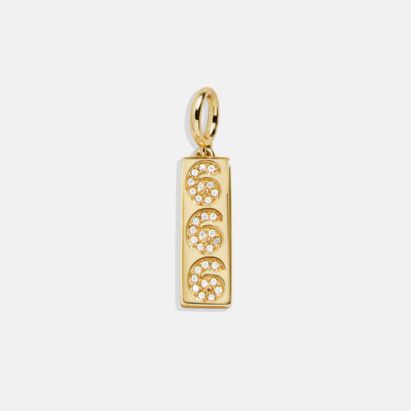 Angel Number Cluster Charm - 666 – Create your own cluster charm