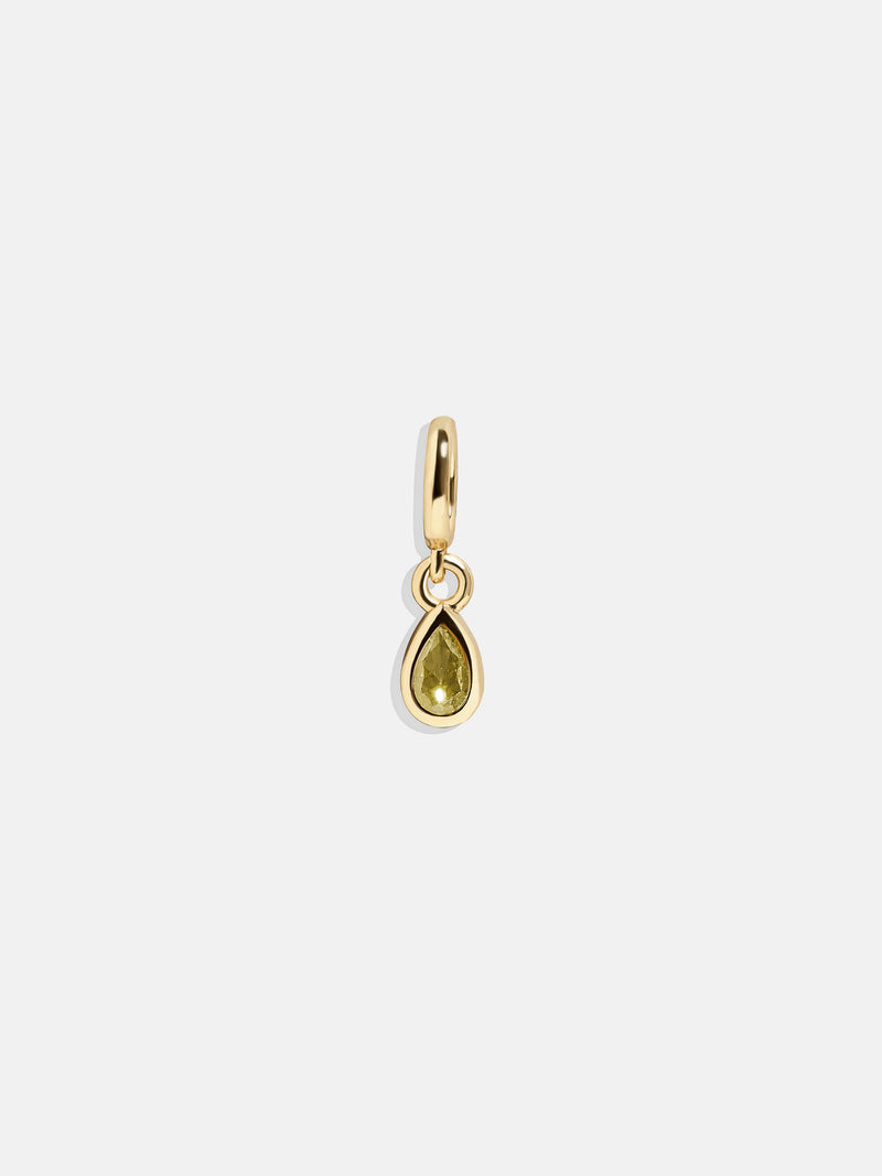 Birthstone Cluster Charm - Peridot