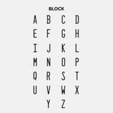 Spell It Out Custom Blanket - Light Brown/Dark Brown