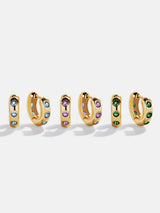 BaubleBar  - 
    Gold cubic zirconia earrings
  
