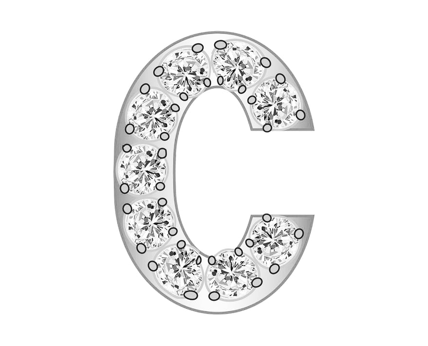 Mini C - Clear/Silver