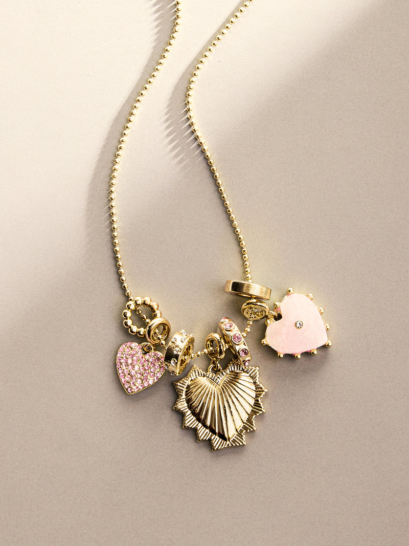 Heart Charm Necklace - Heart