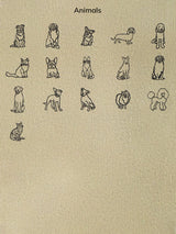 BaubleBar Beige - 
    Hand select 6 icons to personalize your tote
  
