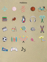 BaubleBar Beige - 
    Hand select 6 icons to personalize your tote
  
