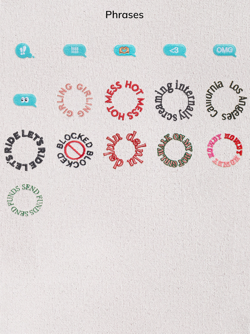 BaubleBar Small Custom Icon Tote - Small - 
    Hand select 4 icons to personalize your tote
  
