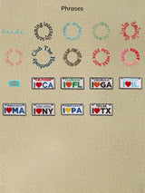 BaubleBar Beige - 
    Hand select 6 icons to personalize your tote
  
