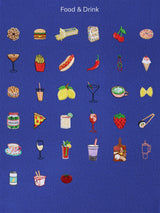 BaubleBar Navy - 
    Hand select 6 icons to personalize your tote
  
