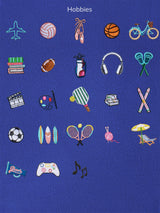BaubleBar Navy - 
    Hand select 6 icons to personalize your tote
  

