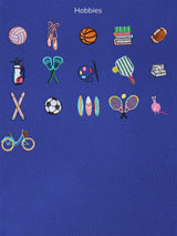 BaubleBar Navy - 
    Hand select 4 icons to personalize your tote
  
